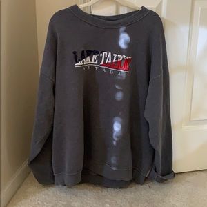 lake tahoe california crew neck sweatshirt